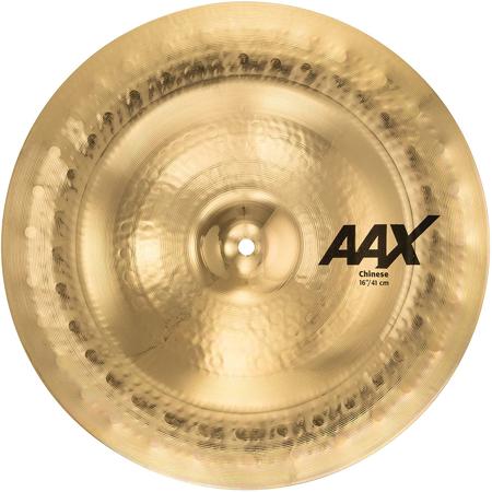 Sabian 16" AAX Chinese Cymbal, Thin, Brilliant Finish