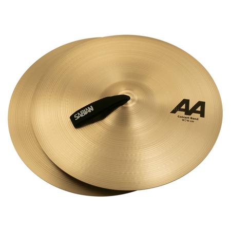 Sabian 16" AA Concert Band Hand Cymbals, Medium-Heavy, Natural Finish, Pair