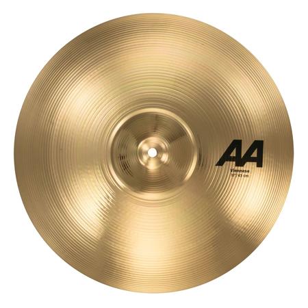 Sabian 17" AA Viennese Hand Cymbal, Medium, Brilliant FInish, Pair
