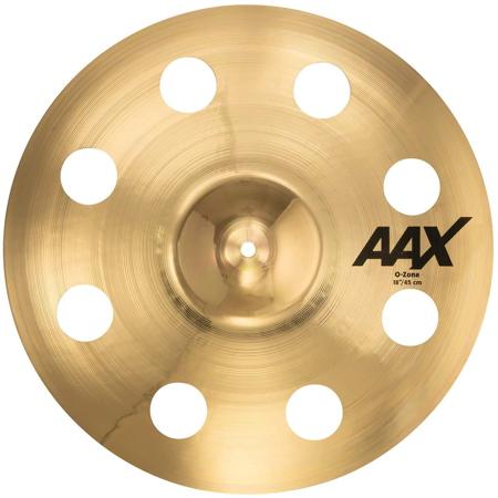 Sabian 18" AAX O-Zone Crash Cymbal, Thin, Brilliant