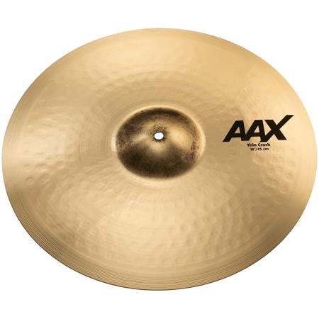 Sabian 18" AAX Thin Crash Cymbal, Brilliant