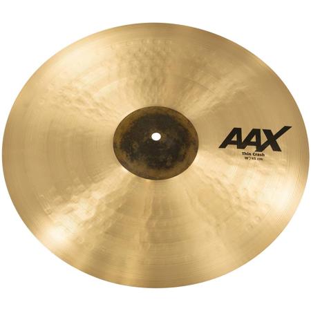 Sabian 18" AAX Thin Crash Cymbal, Traditional