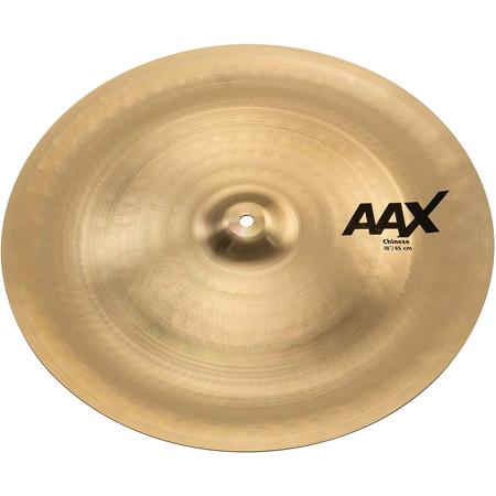 Sabian 18" AAX Chinese Cymbal, Thin, Brilliant