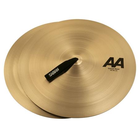 Sabian 18" AA Concert Band Hand Cymbal, Medium-Heavy, Brilliant Finish, Pair