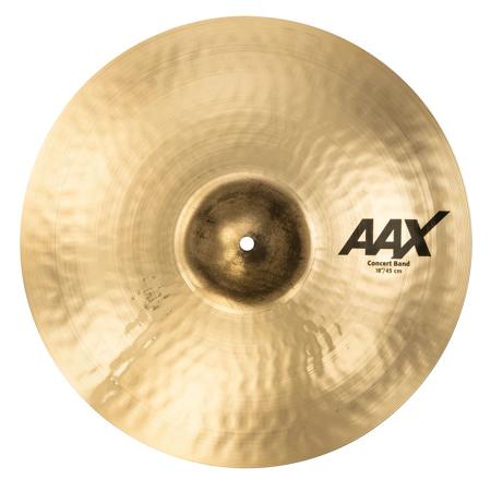 Sabian 18" AAX Concert Band Hand Cymbal, Medium-Heavy, Brilliant Finish