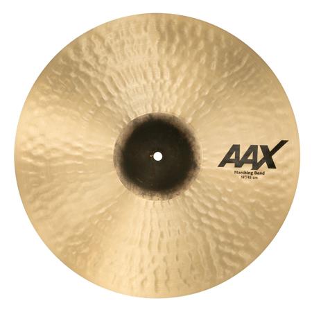 Sabian 18" AAX Marching Band Hand Cymbal, Medium-Heavy, Natural Finish