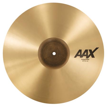 Sabian 18" AAX Suspended Cymbal, Thin, Natural Finish