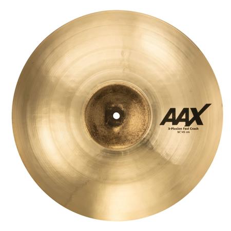 Sabian 18" AAX X-Plosion Fast Crash Cymbal, Extra-Thin, Brilliant Finish
