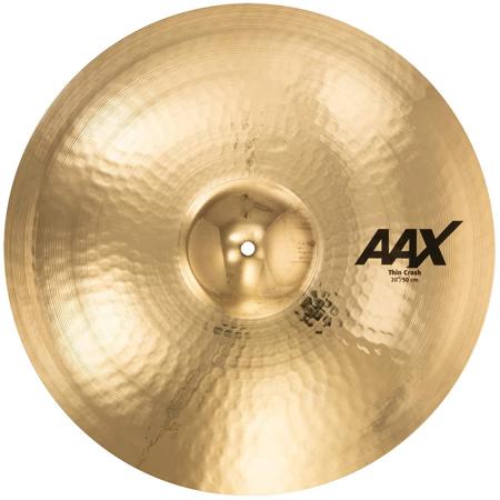 Sabian 20" AAX Thin Crash Cymbal, Brilliant Finish