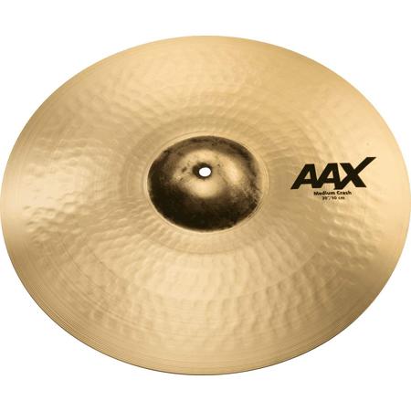 Sabian 20" AAX Medium Crash Cymbal, Brilliant Finish