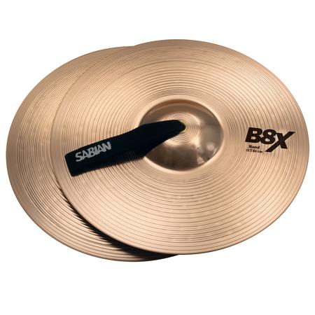 Sabian 12" B8X Band Cymbals, Medium, Pair