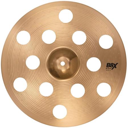 Sabian 16" B8X O-Zone Crash Cymbal, Medium, Natural Finish