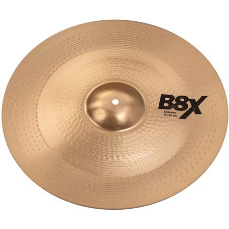 Sabian 18" B8X Chinese Cymbal, Thin, Natural Finish