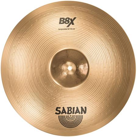 Sabian 18" B8X Suspended Cymbal, Thin, Natural Finish