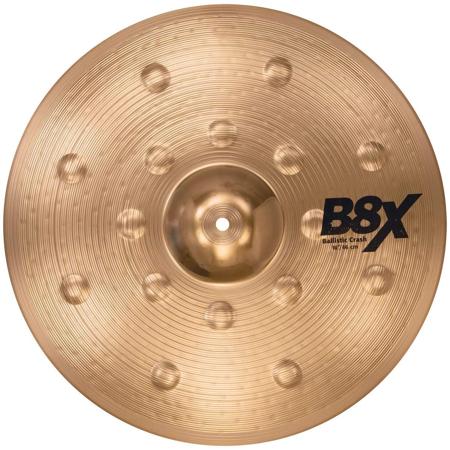 Sabian 18" B8X Ballistic Crash Cymbal, Medium Heavy