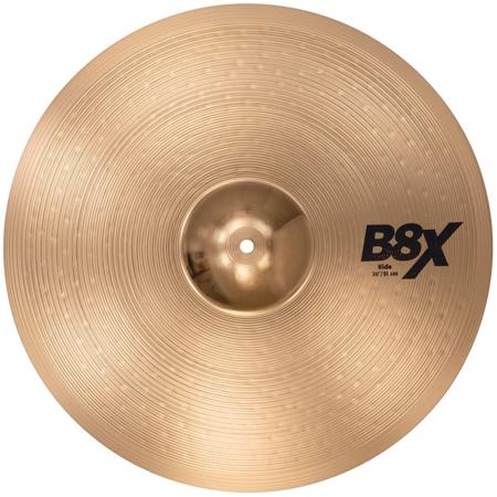 Sabian 20" B8X Ride Cymbal, Medium, Natural Finish