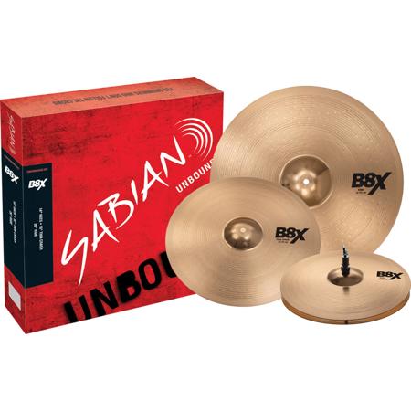 Sabian B8X Performance Cymbals Set