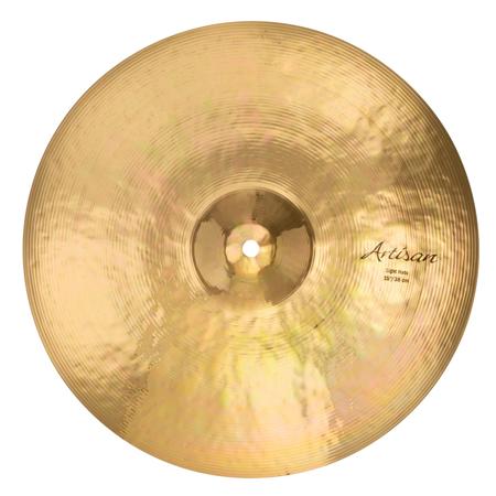 Sabian 15" Artisan Light Hat Top Cymbal, Medium-Thin, Brilliant Finish