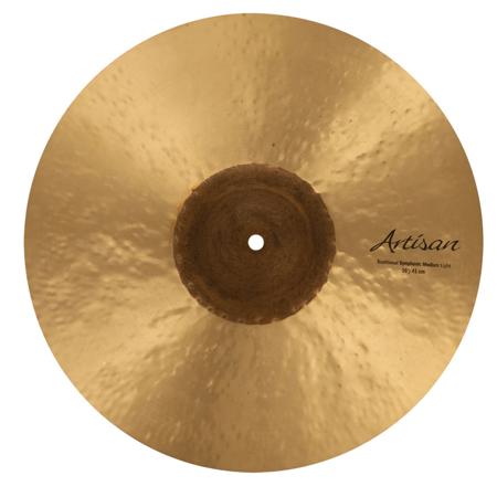 Sabian 16" Artisan Traditional Symphonic Cymbal, Medium-Light, Natural Finish
