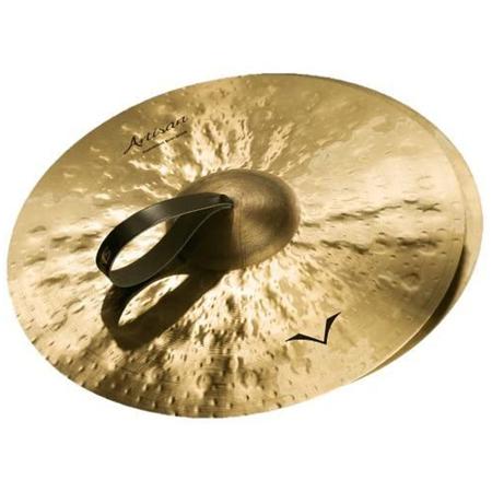Sabian 18" Artisan Traditional Symphonic Hand Cymbals, Medium Light, Natural Finish, Pair