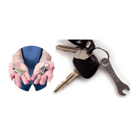 Sabian Smallest Keychain Drum Flat Key