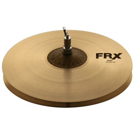 Sabian 14" FRX Hi-Hats Cymbal, Thin, Natural Finish