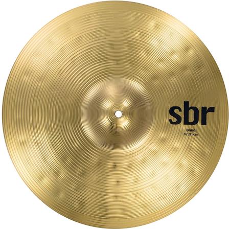 Sabian 16" SBr Band Hand Cymbal, Natural Finish, Pair