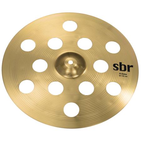 Sabian 16" SBr Stack - 16" SBr O-Zone Cymbal with 16" SBr Chinese Cymbal