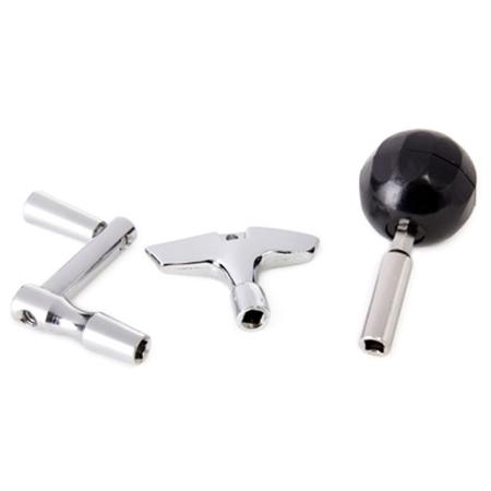 Sabian Drum Key Trio Bundle with Standard, Speed and Sphere Ratchet Keys