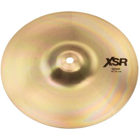 Sabian 10" XSR Splash Cymbal, Extra-Thin, Brilliant Finish