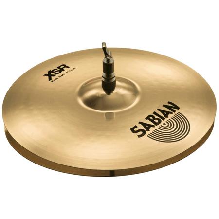 Sabian 14" XSR Rock Hi-Hat Cymbals, Natural Finish, Pair