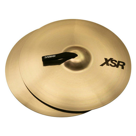 Sabian 14" XSR Marching Band Hand Cymbals, Medium, Brilliant Finish, Pair