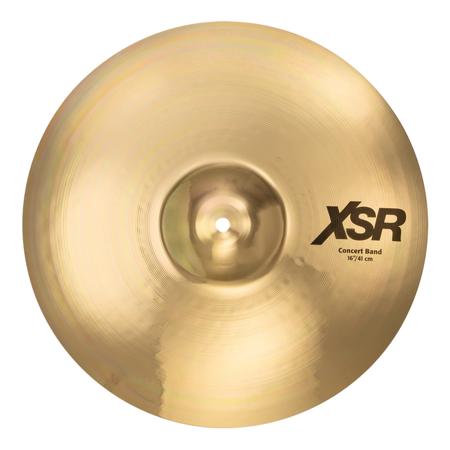 Sabian 16" XSR Concert Band Hand Cymbal, Medium, Brilliant Finish