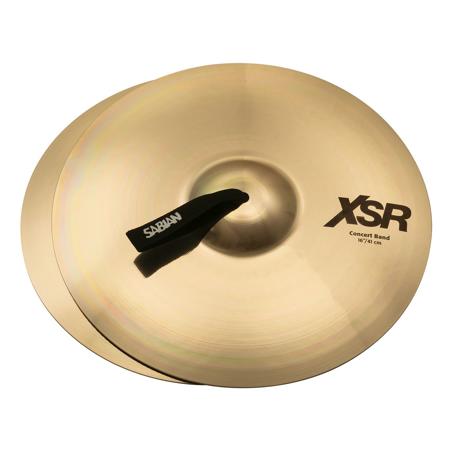 Sabian 16" XSR Concert Band Hand Cymbals, Medium, Brilliant Finish, Pair