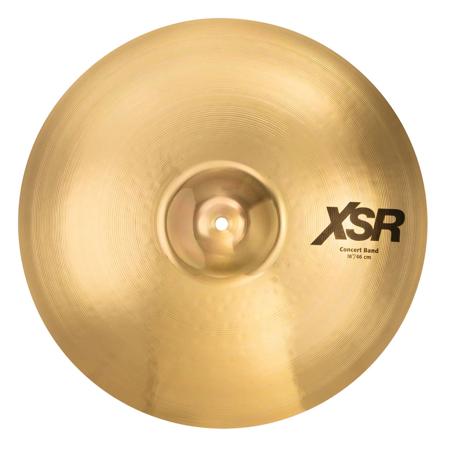 Sabian 18" XSR Concert Band Hand Cymbal, Medium, Brilliant Finish