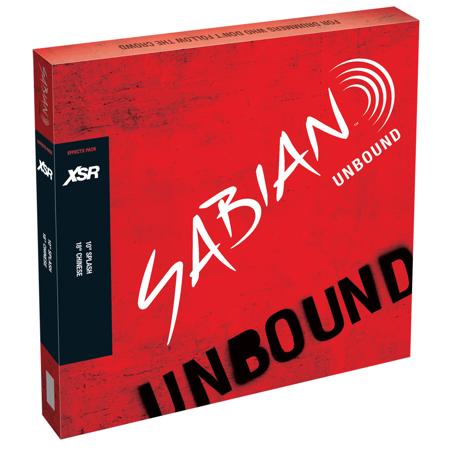 Sabian XSR Effects Pack with 10" XSR Splash and 18" XSR Chinese Cymbals