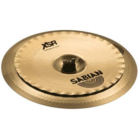 Sabian XSR Fast Stax - 13" X-Celerator w/16" XSR Chinese Cymbal, Natural Finish