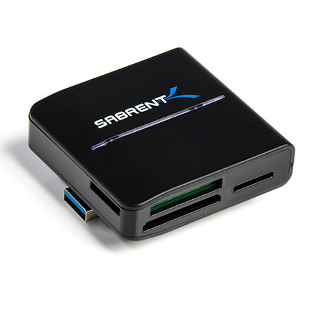 Sabrent Superspeed USB 3.0 12-in-1 6 Slot Memory Card Reader