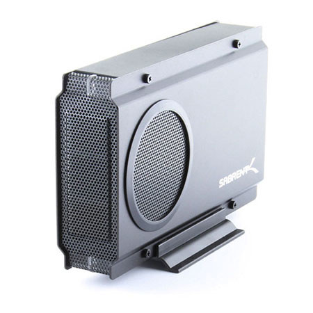 Sabrent USB 3.0 to SATA/SATA II Aluminum Hard Drive Enclosure with Cooling Fan