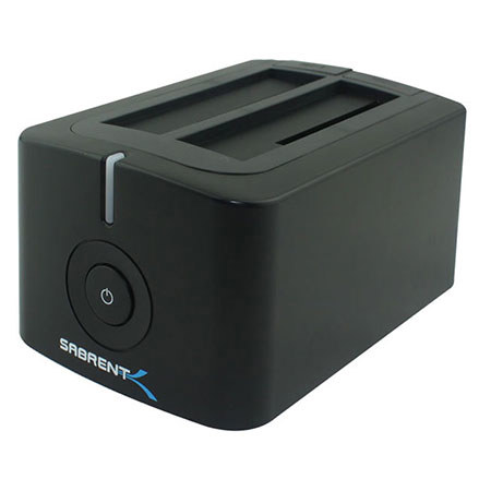 Sabrent USB 3.0 to SATA Dual Bay 3TB 2.5 & 3.5" External HDD Docking Station