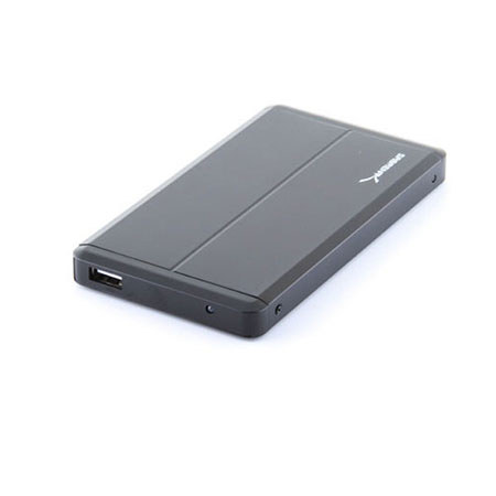 Sabrent USB 2.0 to 2.5"SATA Aluminum External Hard Drive Enclosure, Black