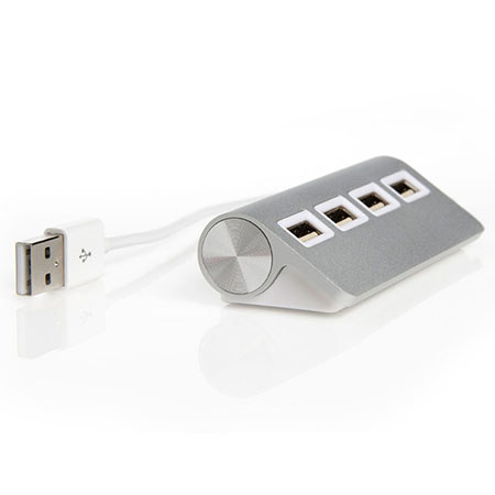 Sabrent 4-Port Aluminum USB 2.0 Hub for Mac