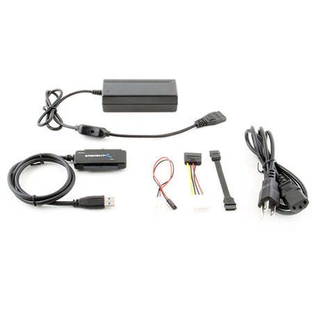 Sabrent USB-DSC8 USB 3.0 to IDE/SATA 2.5"/3.5"/5.25"Hard Drive Converter