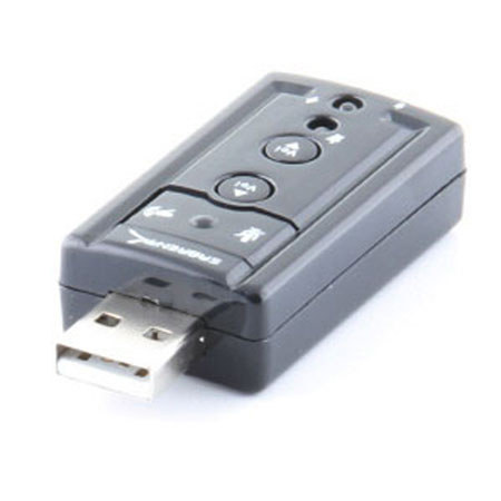 Sabrent USB 2.0 External 2.1 3D Audio Surround Sound Adapter