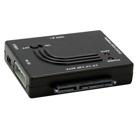 Sabrent USB 2.0 to SATA 1.8"/2.5"/3.5"/5.25"/SSD Hard Drive & CD/DVD-RW Adapter