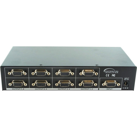 Shinybow SB-1108G 1x8 VGA (RGBHV) Distribution Amplifier Splitter