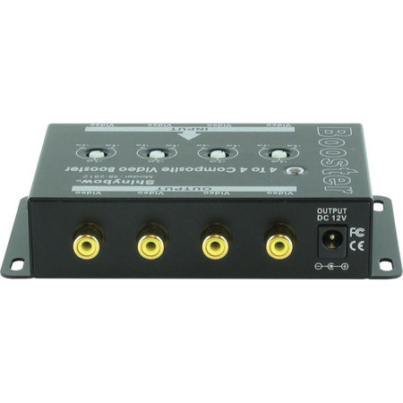 Shinybow SB-2812 4x4 Composite Video Booster, RCA Connector