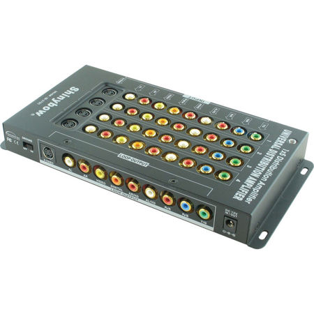 Shinybow 1x5 S-Video/Digital & Analog Audio Distribution Amplifier