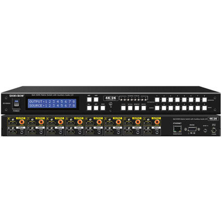 Shinybow 8x8 HDMI UHD 4K2K Capable Matrix Routing Switch