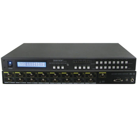 Shinybow 8x8 HDMI Matrix Routing Switch